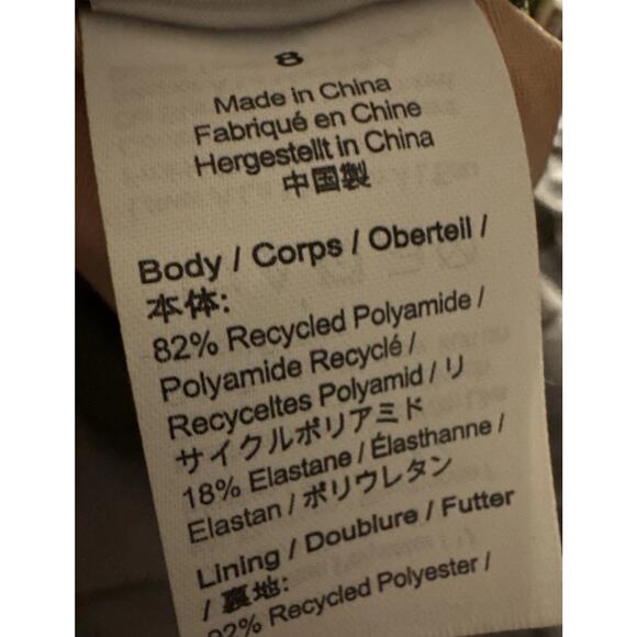 J. Crew One Shoulder Green Bathing Suit Women’s Size 8 Ruched One Piece READ - Picture 7 of 11